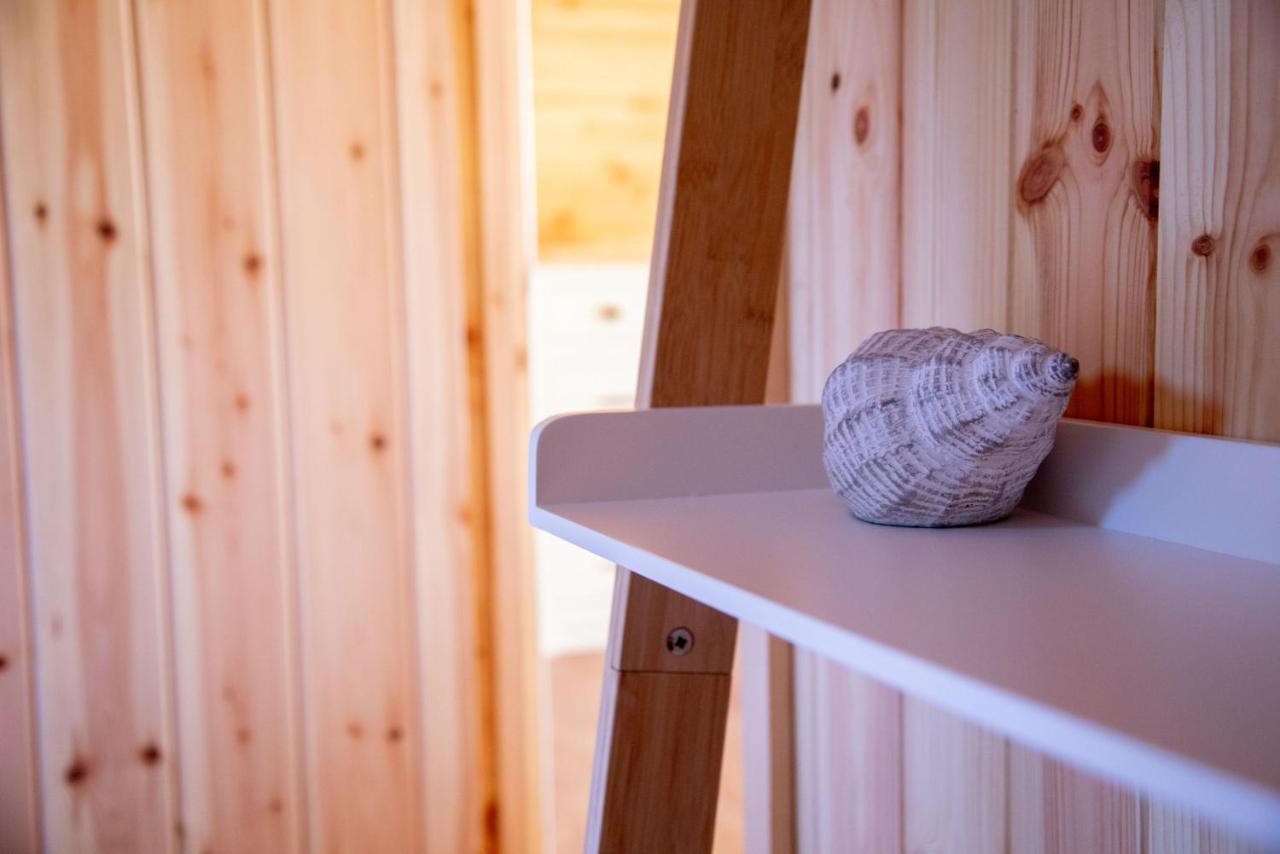 Barnhorn Glamping Villa Hooe Buitenkant foto